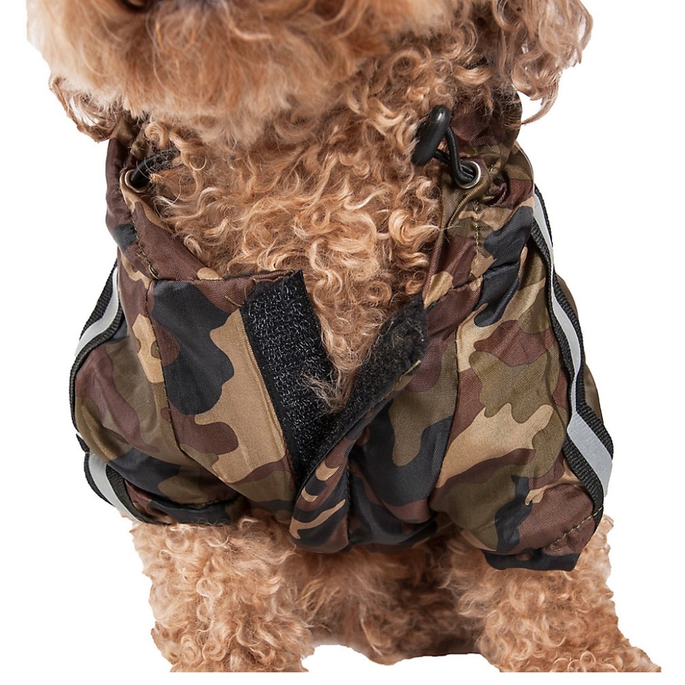 🐾 HOST PICK 🐾 Pet Life Reflecta Sport Rainbreaker Dog Raincoat Jacket NWT - Picture 2 of 14